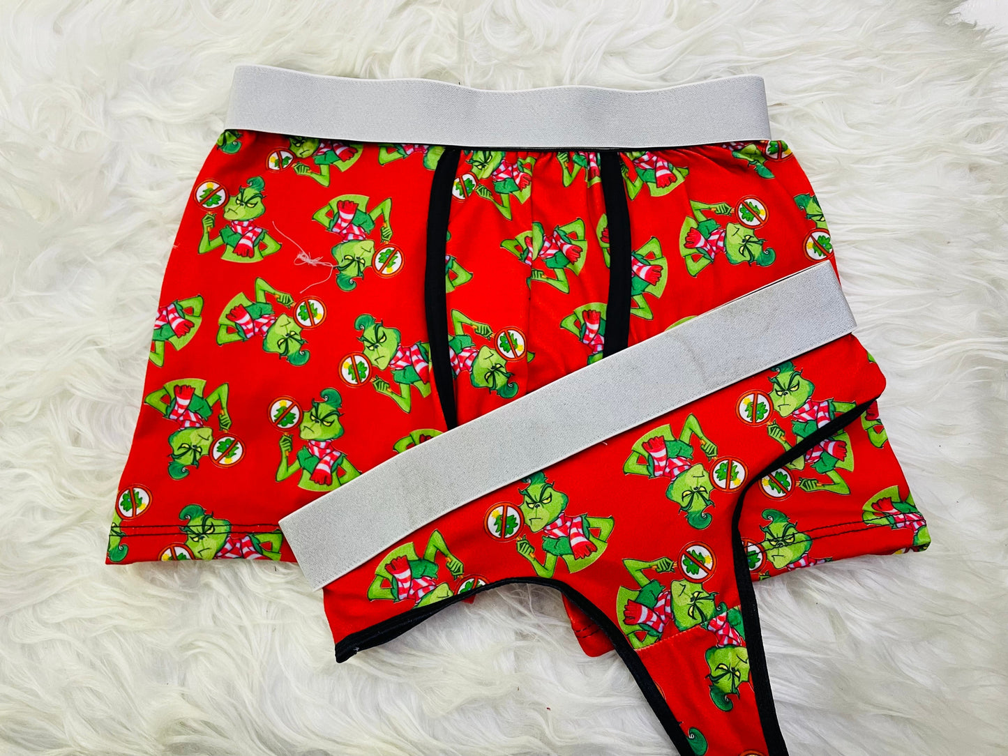 Grinch sin navidad dúo tanga