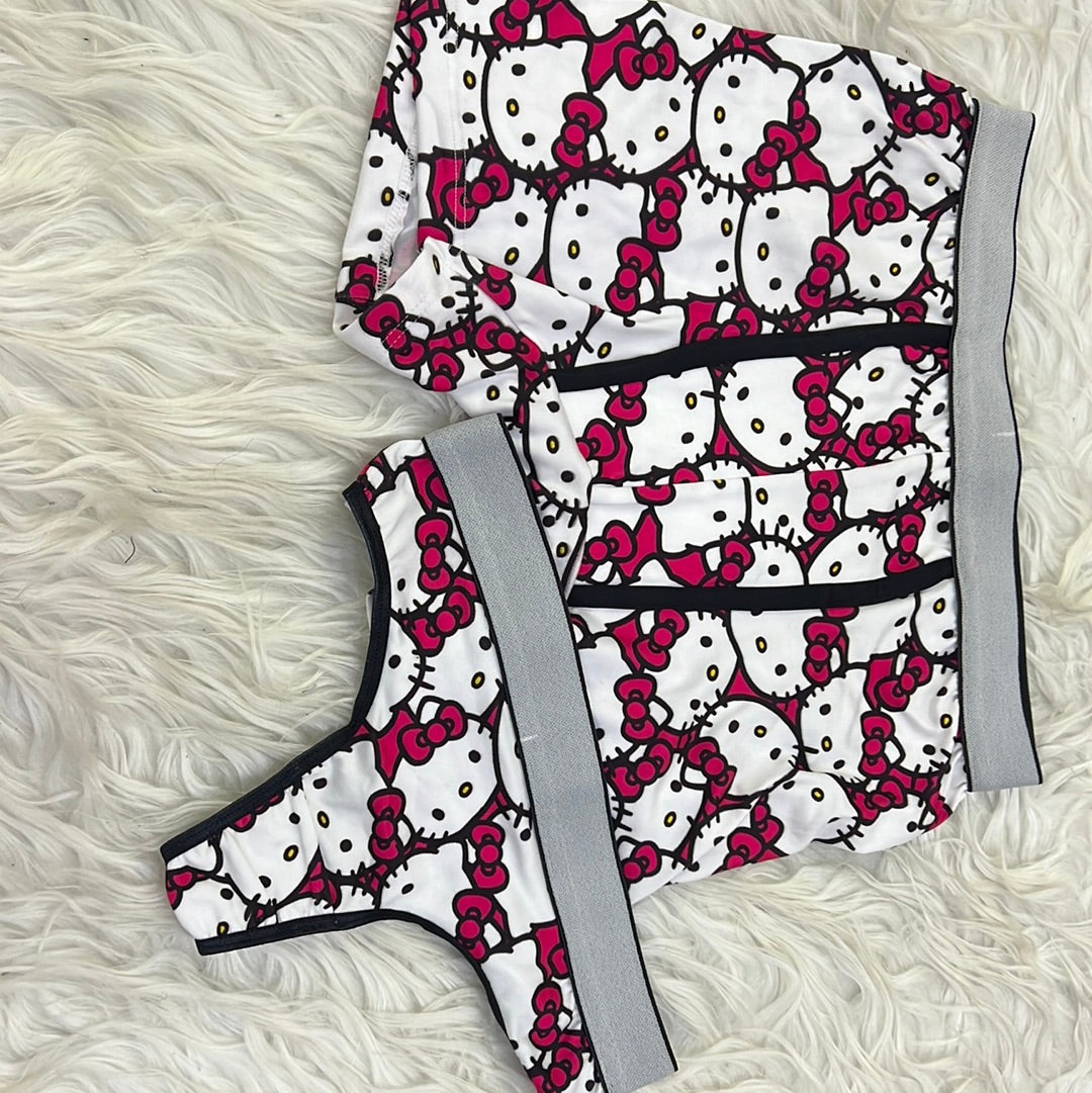 Hello kitty dúo tanga