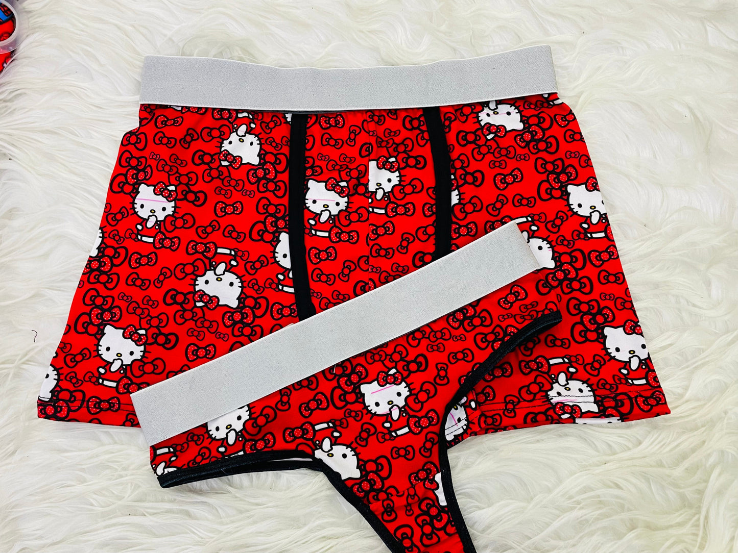 hello kitty rojo duo tanga