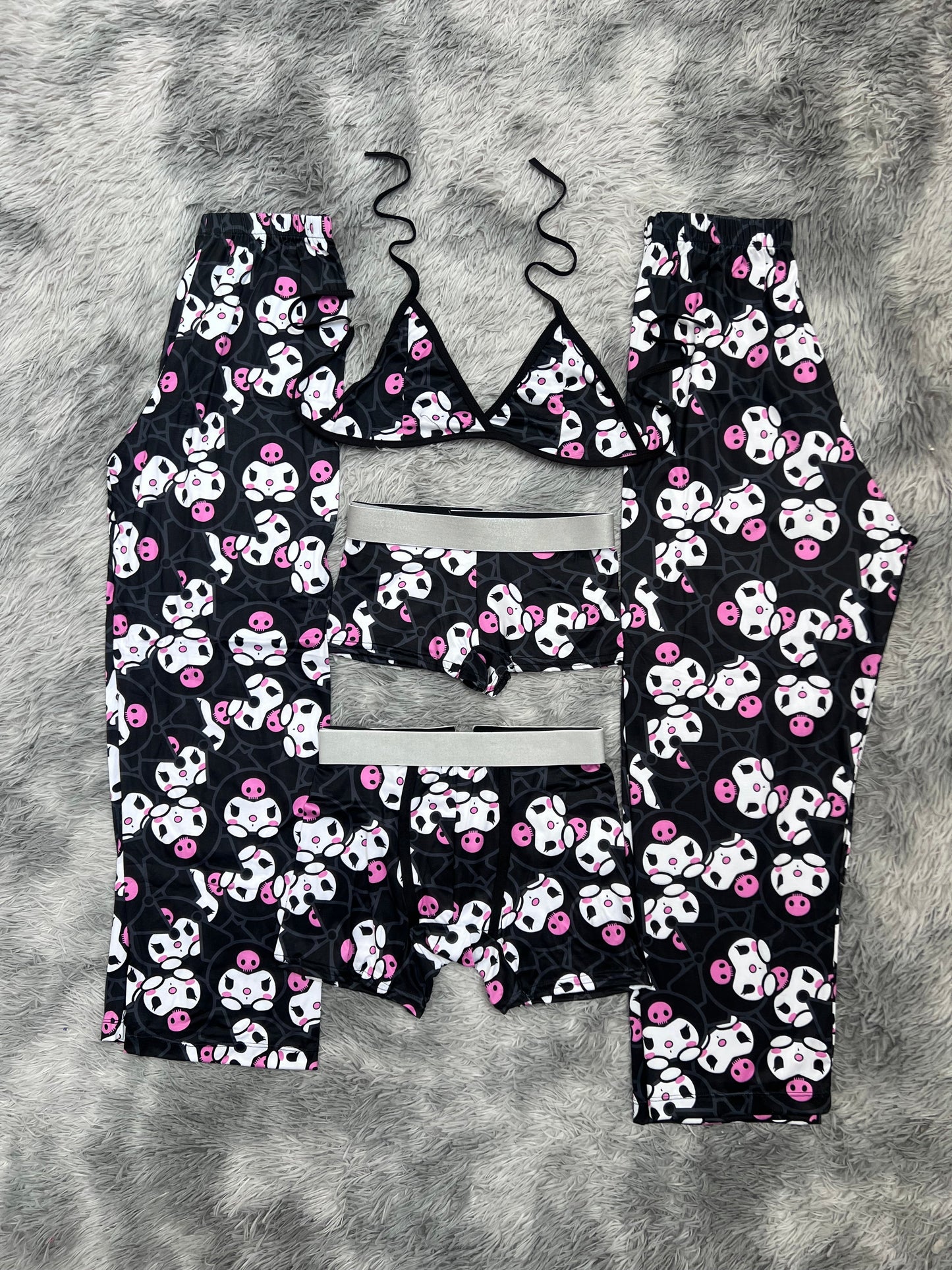 kuromi caras pijama 5 piezas