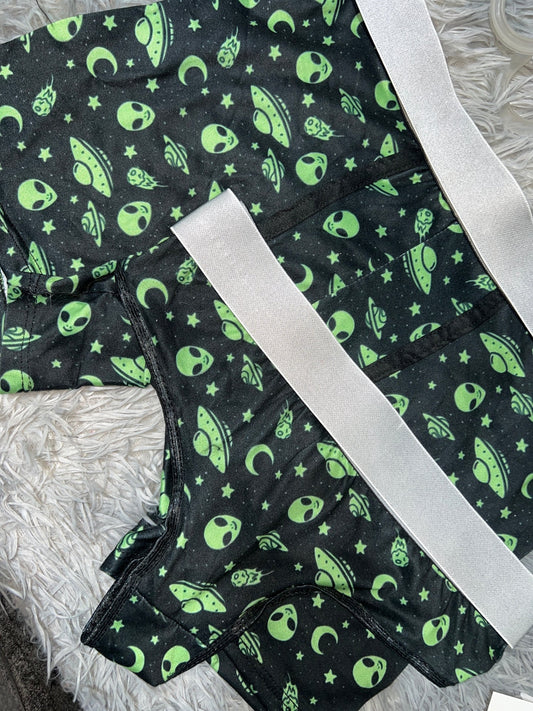 aliens dúo unitalla boxer con tanga