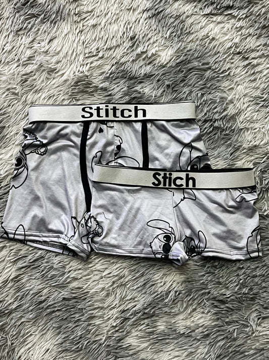 Pespunte Gris Duo Unitalla Con boxer.