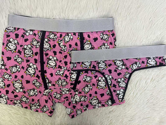 Hello Kitty Cow Print Multicolor Duo XL