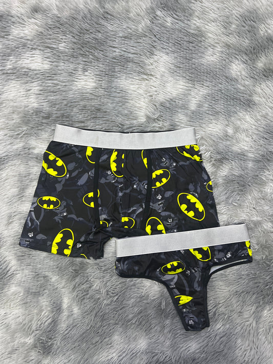 Batman Negro duo unitalla con tanga