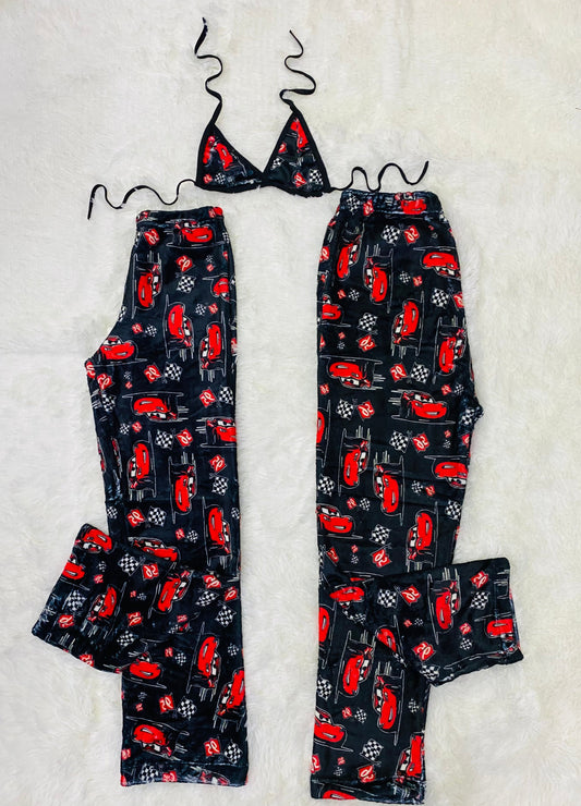McQueen Carrera Duo De Pijama Afelpada
