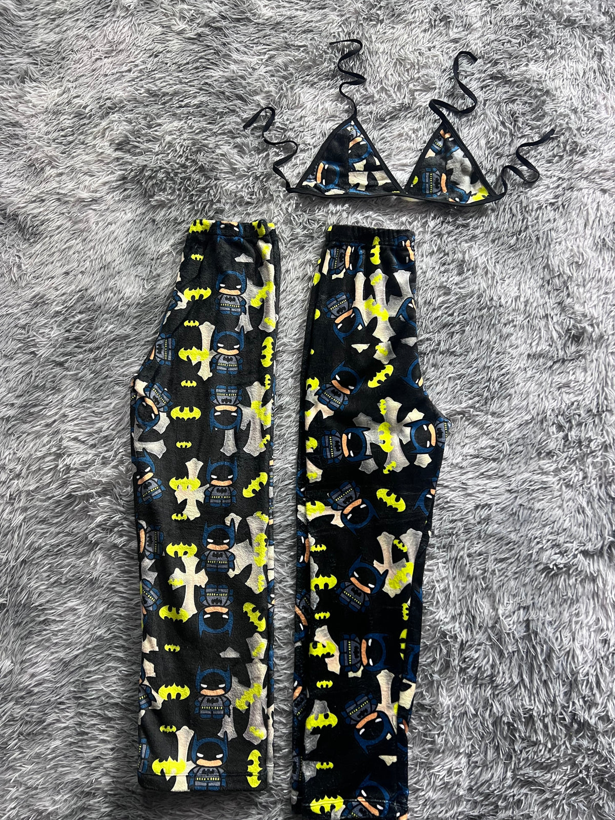 Batman X Cruz Duo De Pijama Afelpada