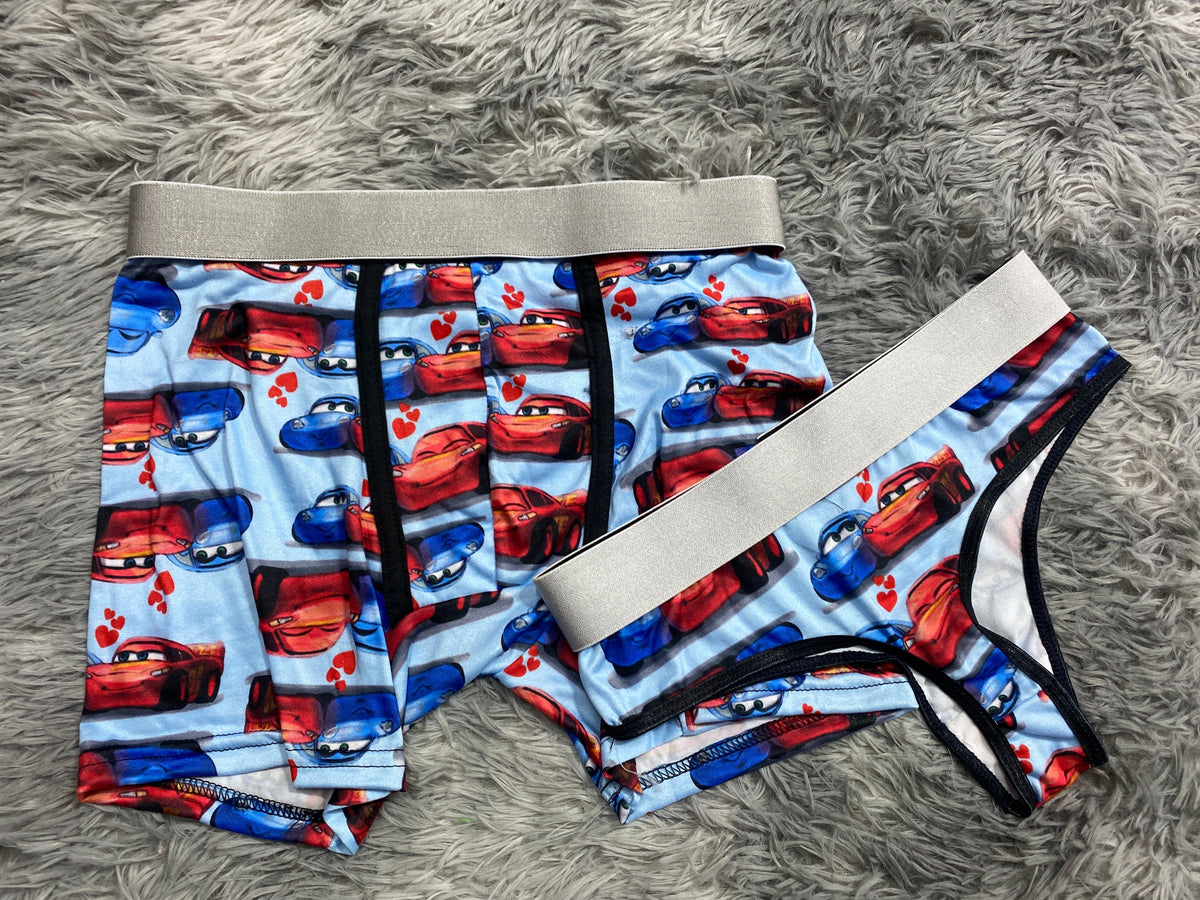 McQueen Y Su Novia Duo De Tanga Unitalla Xl
