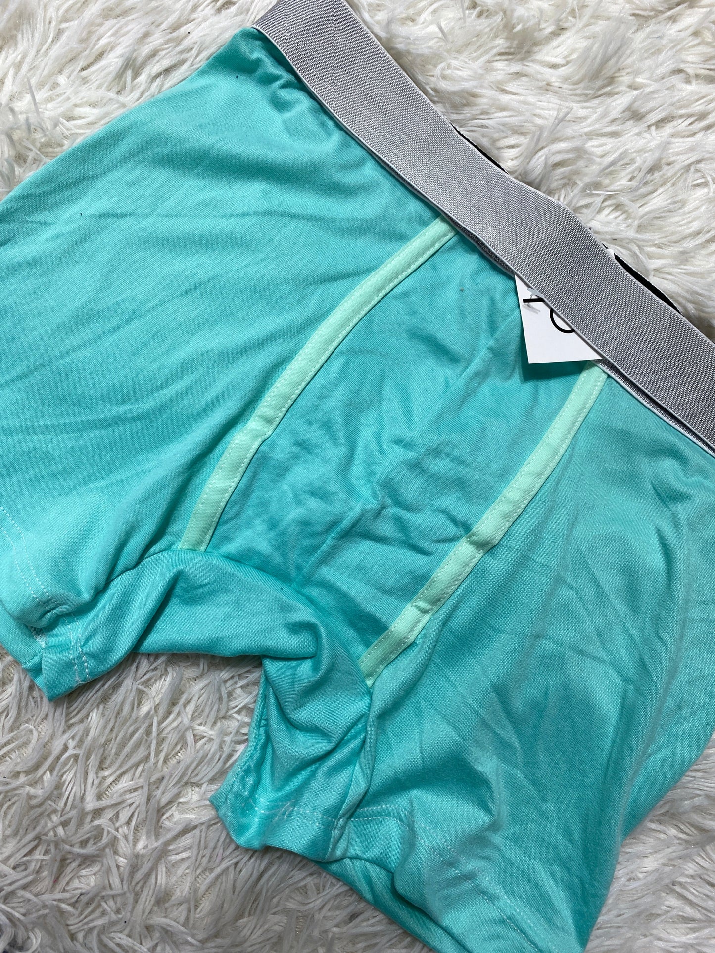 Boxer de caballero color verde agua