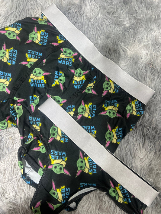 star wars yoda dúo con tanga XL