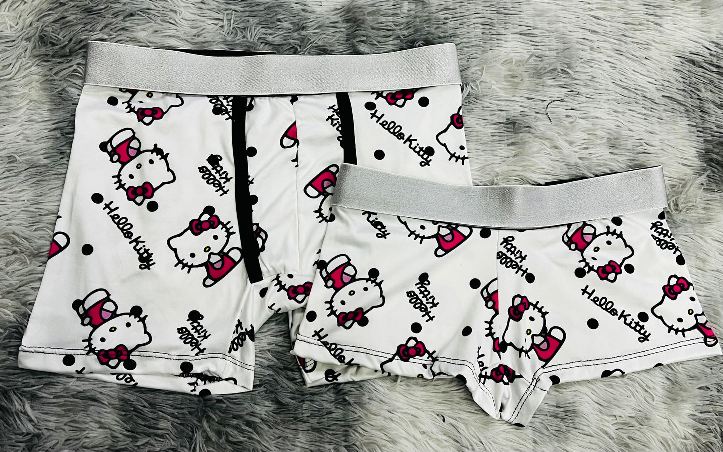 Hello Kitty Rosa Duo Unitalla Con boxer
