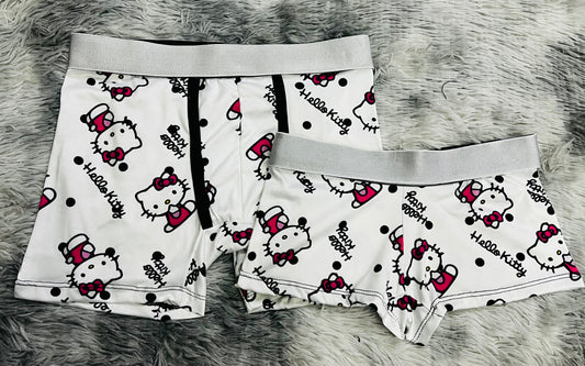 Hello Kitty Rosa Duo Unitalla Con boxer