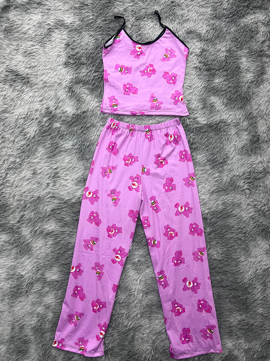Osito Cariñosito Arcoíris Blusa Con Pantalón Pijama De Dama