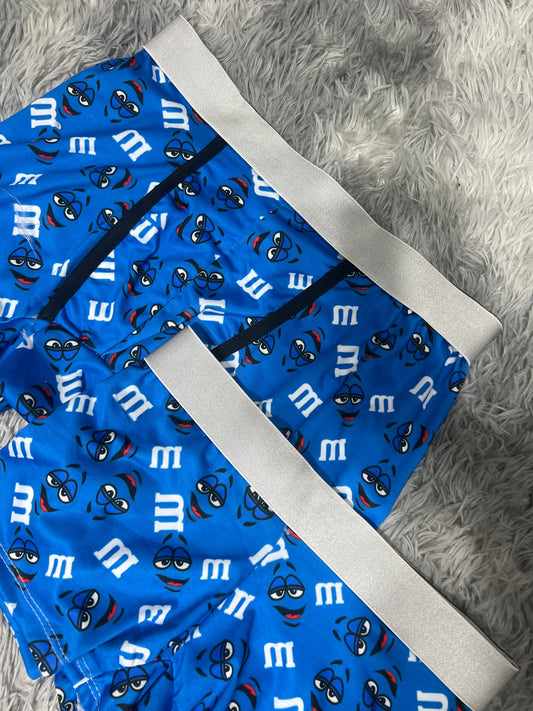 mm azul dúo con boxer XL