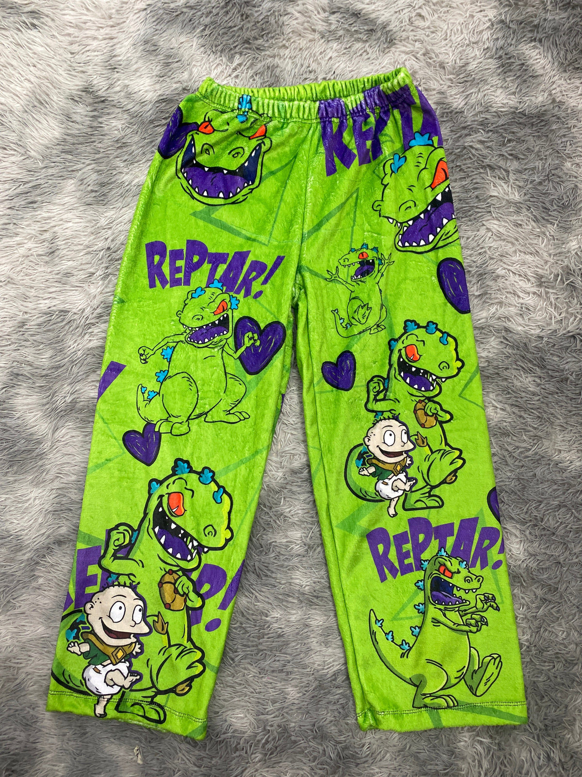 pijama de hombre pantalón afelpado de reptar