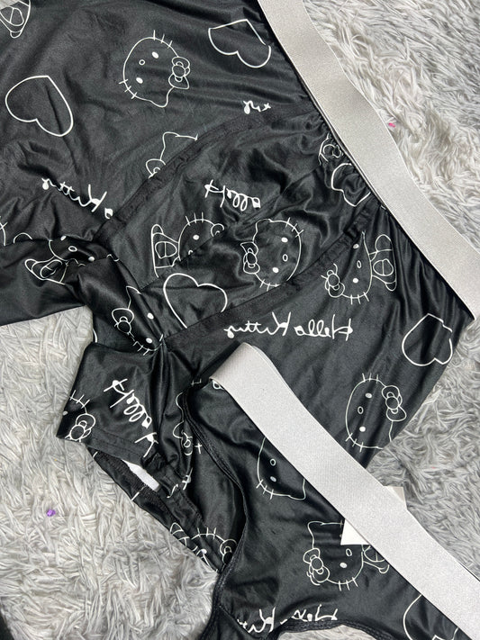 Tanga Xl Hello Kitty Negro