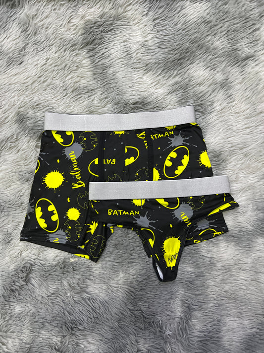 Batman Amarillo Gris duo unitalla con tanga
