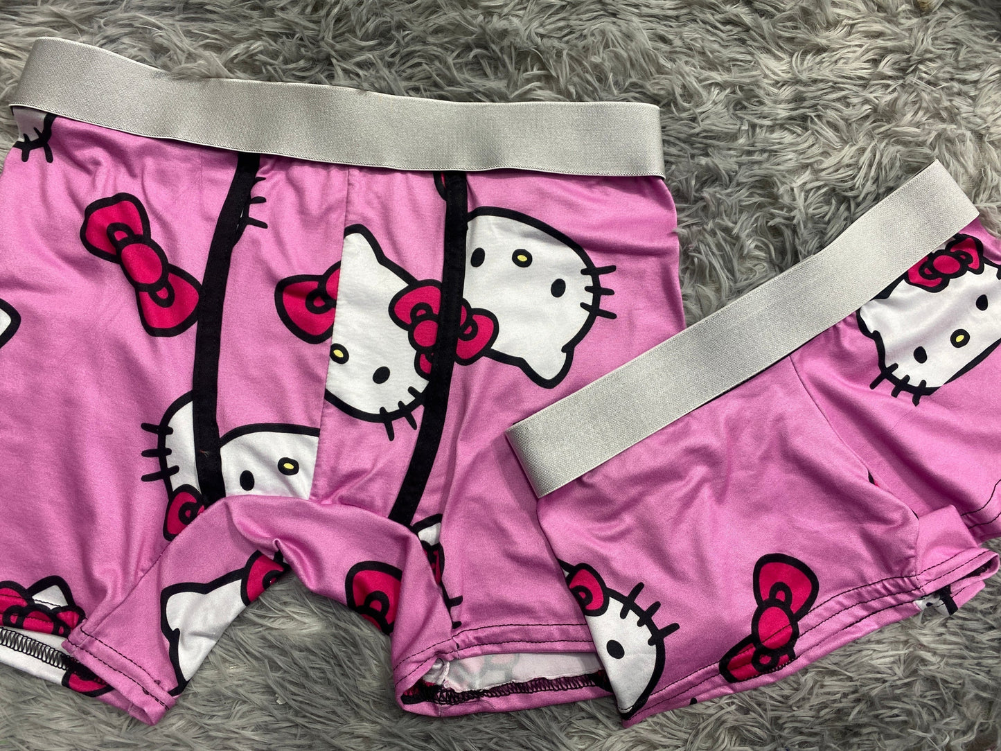 Hello kitty fondo rosa duo con boxer xl