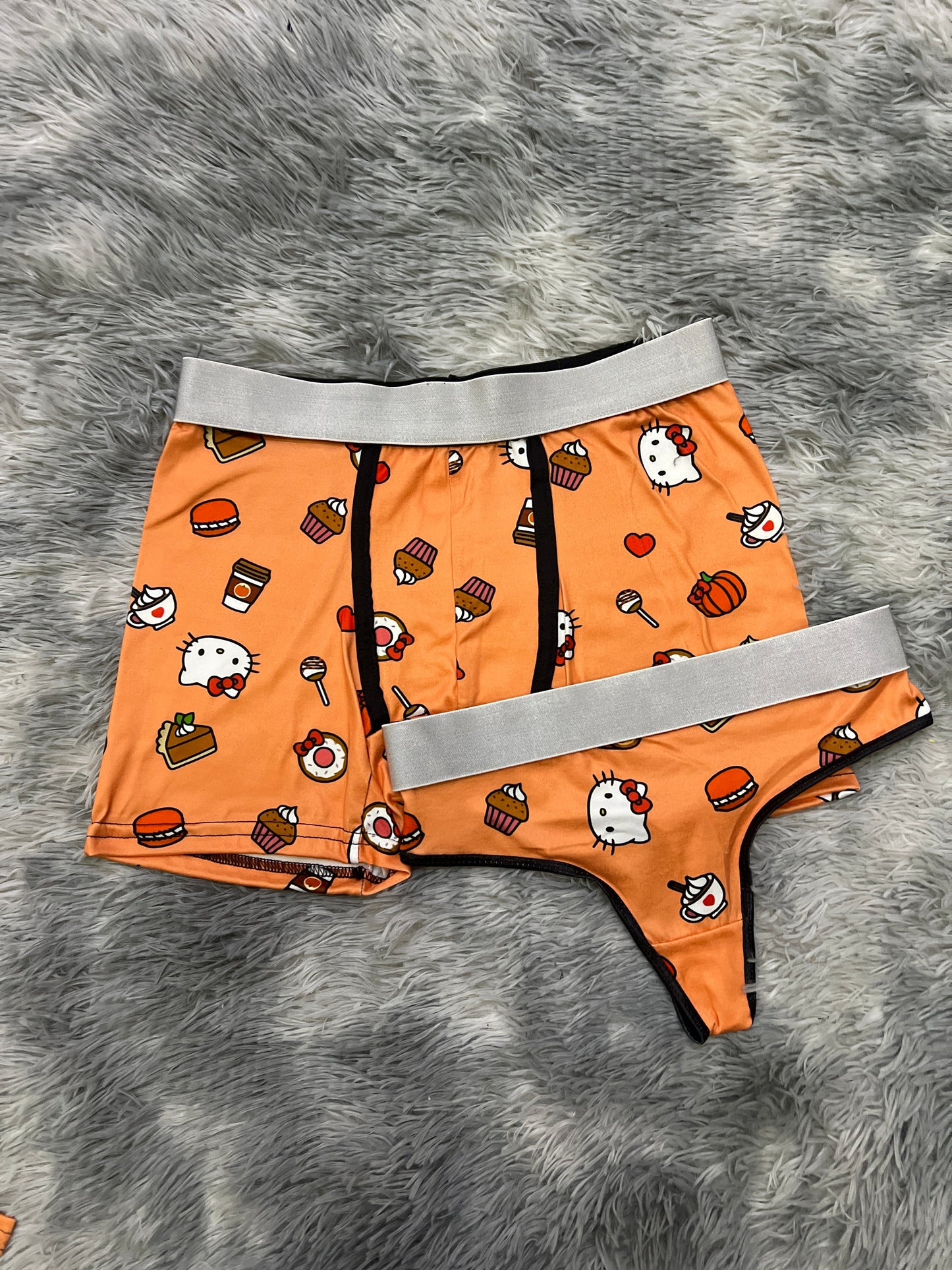 Kitty Cupcakes Multicolor duo unitalla con tanga