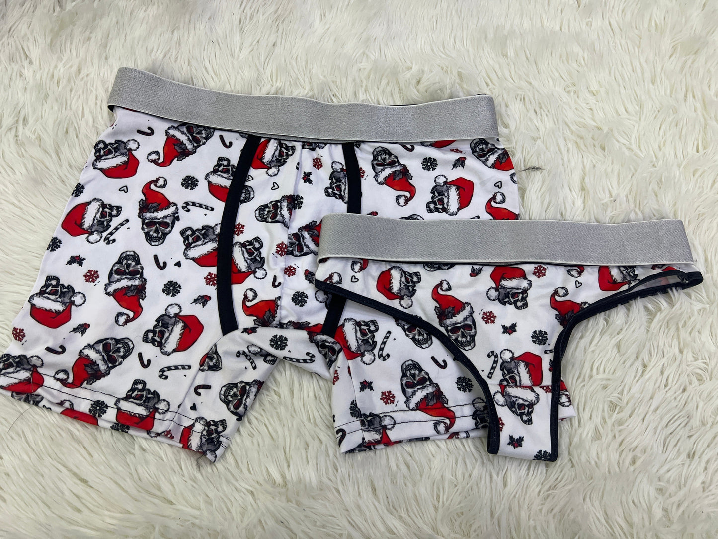 Calavera Rojo duo unitalla con tanga