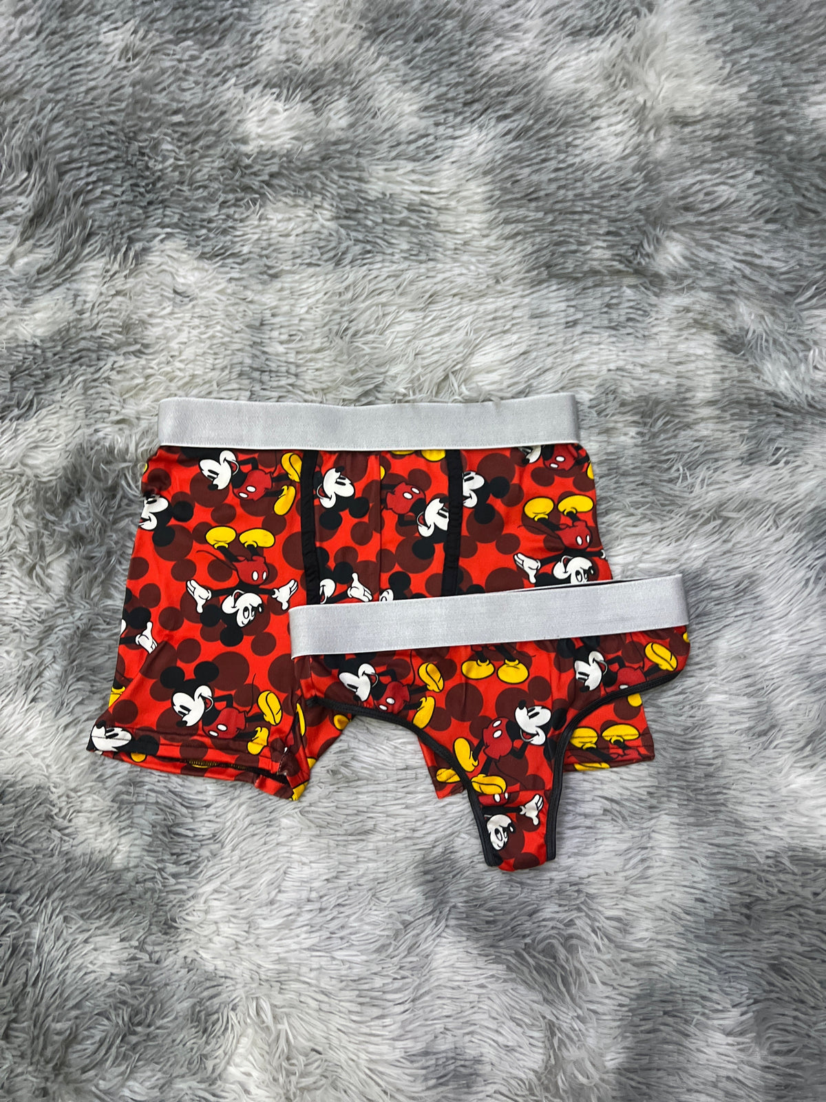 Mickey Mouse Rojo Duo Unitalla Con Tanga