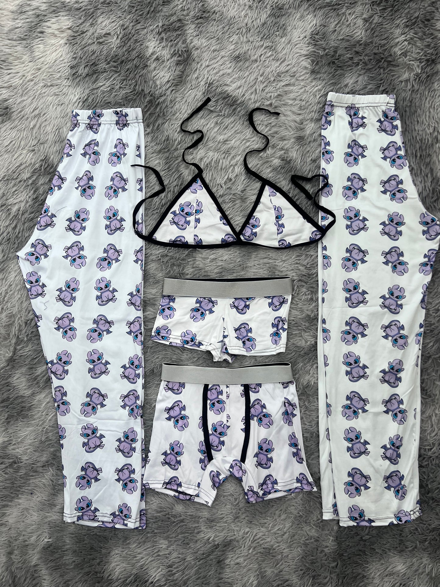 novia de chimuelo pijama 5 piezas