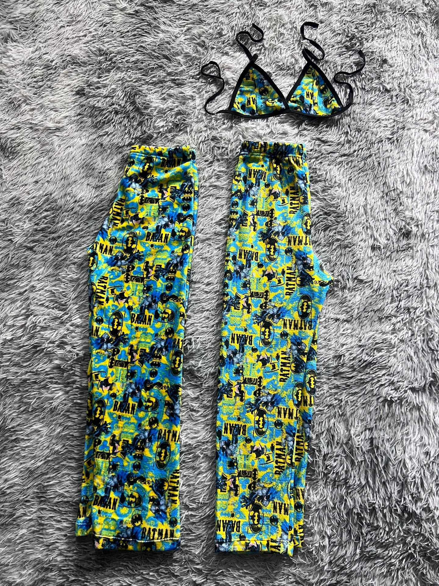 batman manchas Duo de Pijama Afelpada