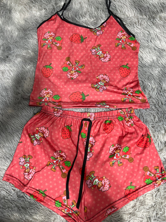 Rosita Fresita Puntos Blusa Con Short