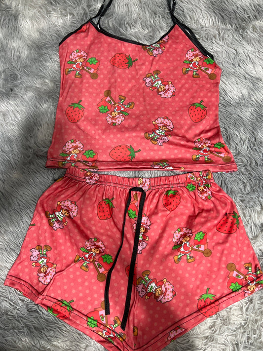rosita fresita puntos blusa con short