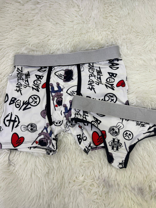 Sad boyz 4 life couples matching underwear - Fundies