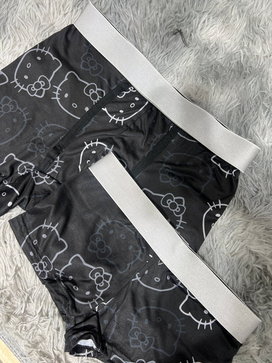 hello kitty caras grises dúo con boxer xl