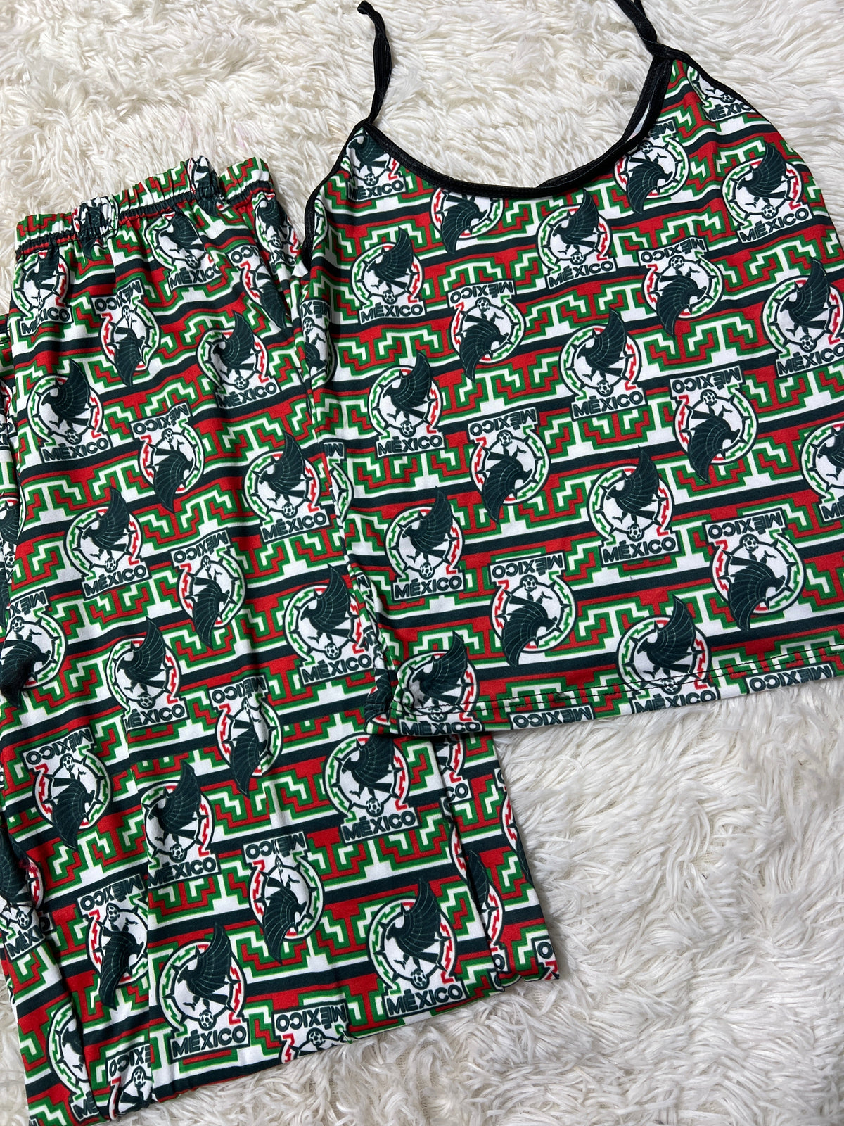 Mexico Blusa Con Pantalón Pijama De Dama
