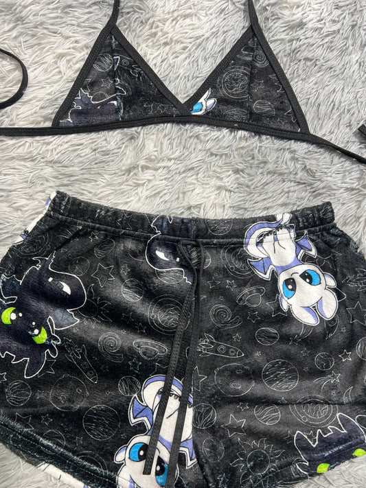 Dragon Top con short unitalla de afelpado