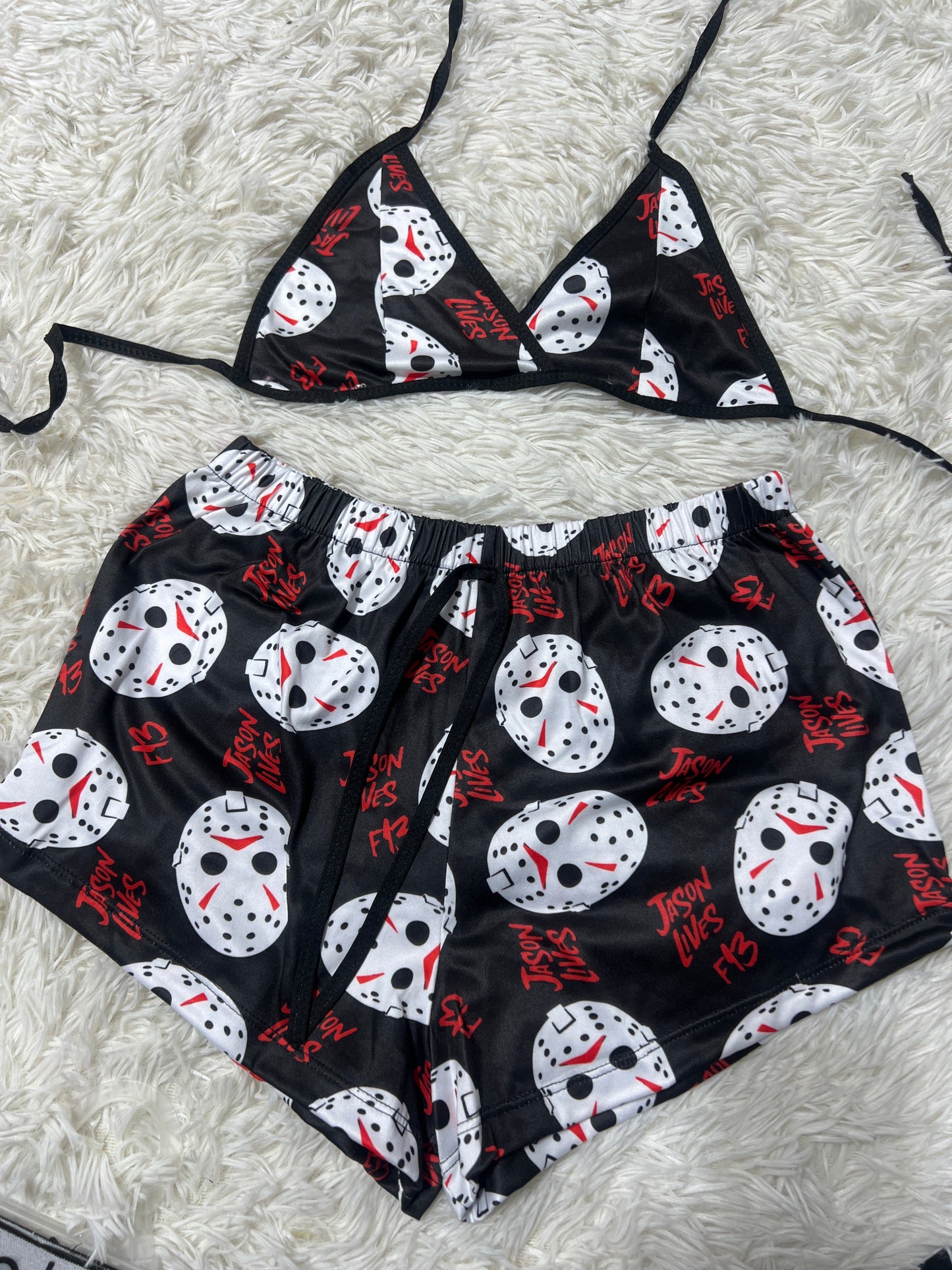 jason top con short unitalla de brush