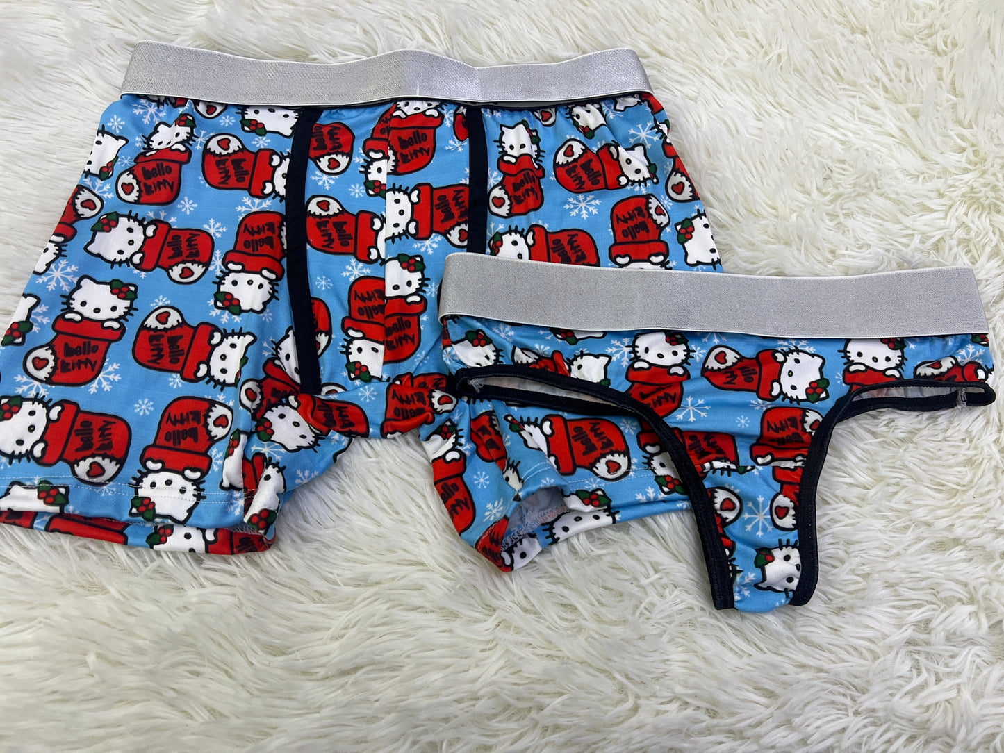 Hello Kitty Azul duo unitalla con tanga