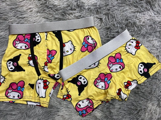 Kuromi Y Melody Duo Con Boxer