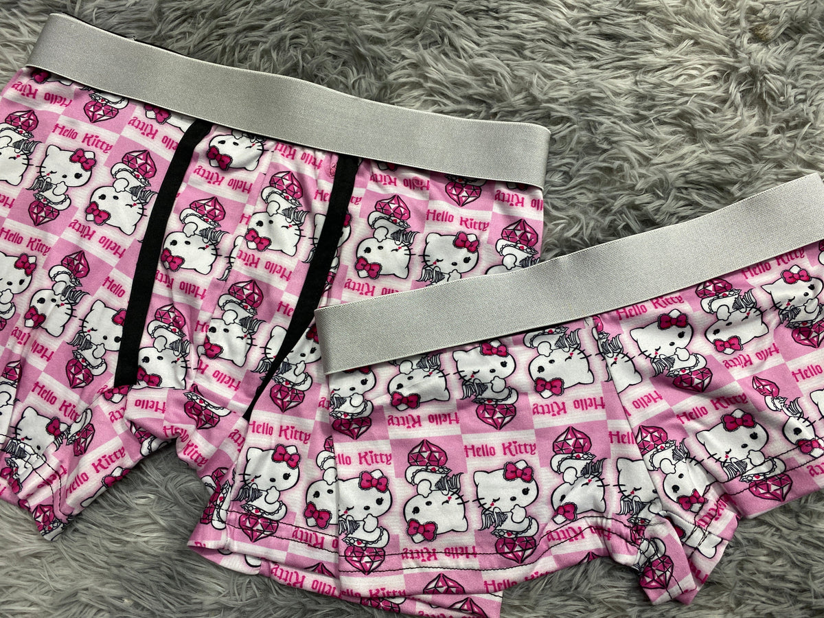 Hello Kitty Diamanté Duo Con Boxer Xl