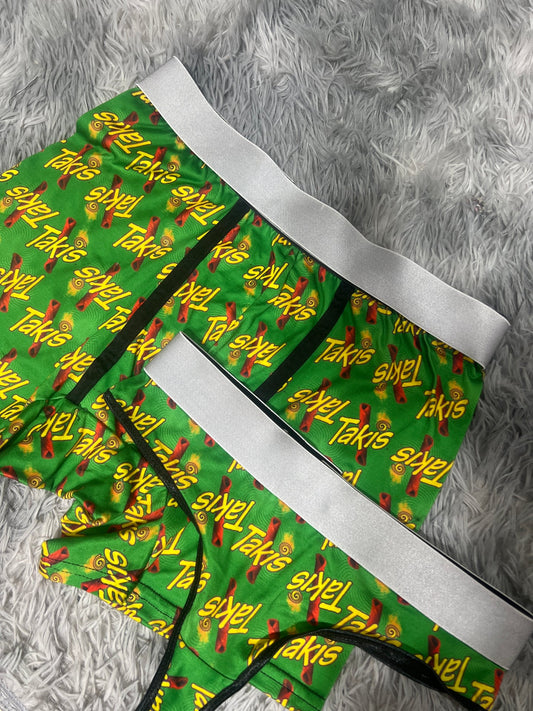takis verdes dúo con tanga XL