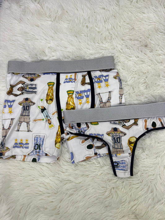 Messi ARG matching underwear - Fundies