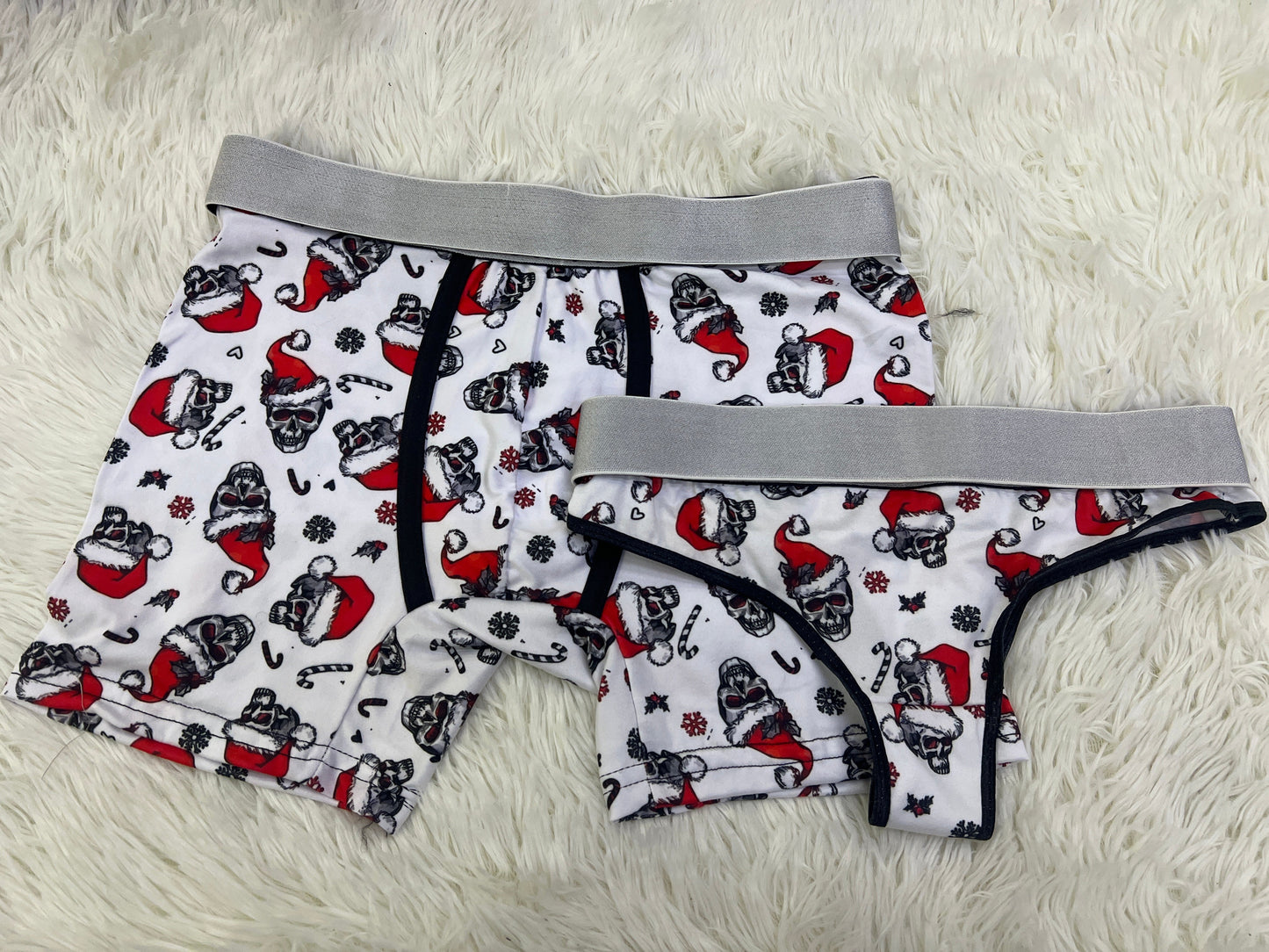 Calavera Rojo duo unitalla con tanga