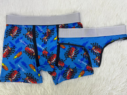 McQueen 95 Blue Print Azul duo unitalla con tanga