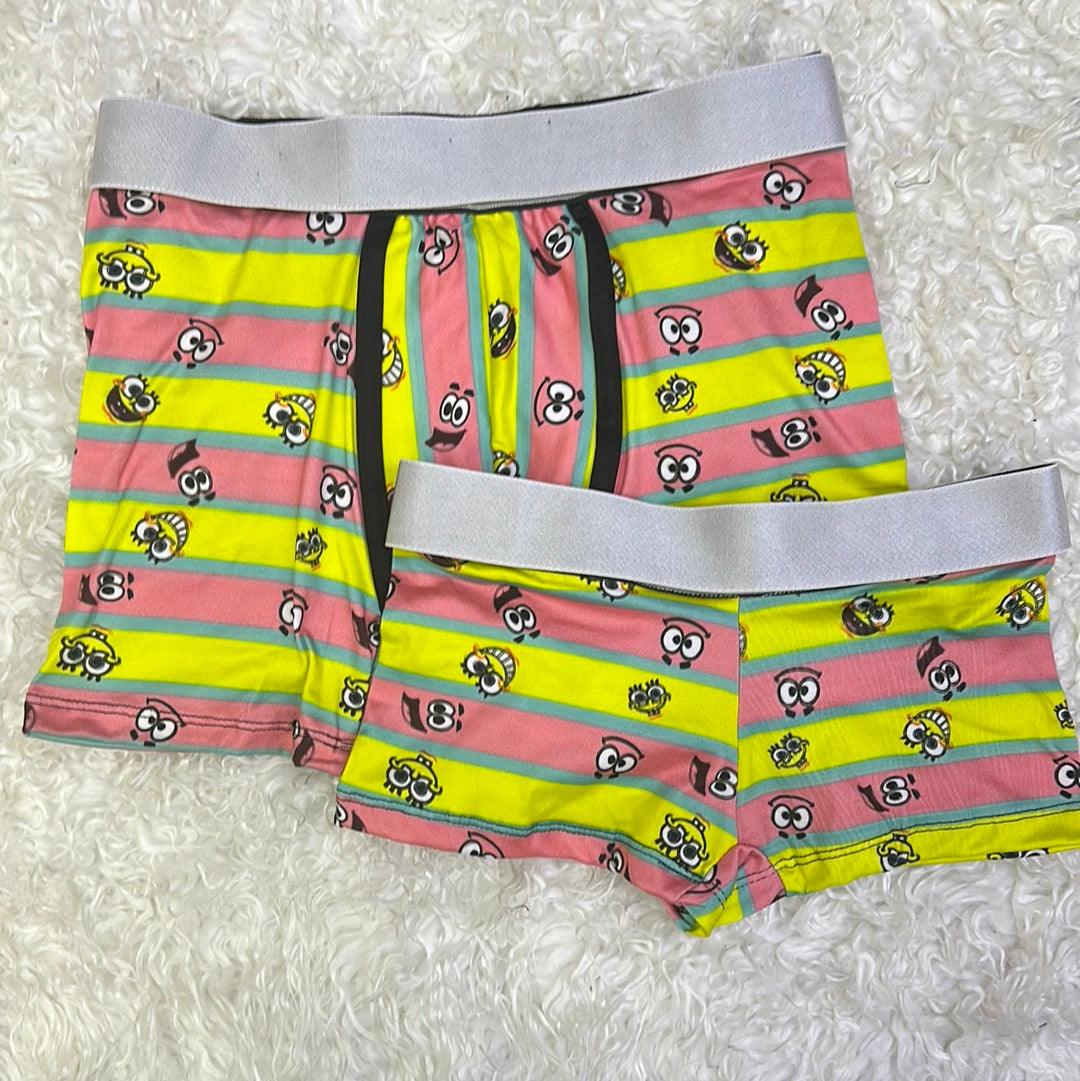 Sponge bob and patrick 5 pcs pajama duo - Fundies