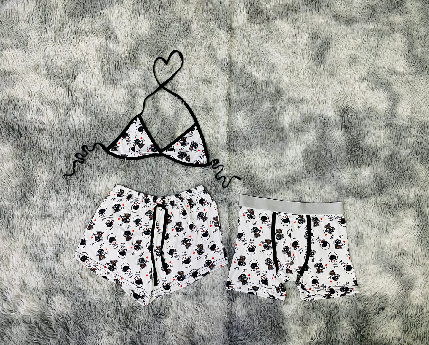 short con top y Bóxer Wall-e