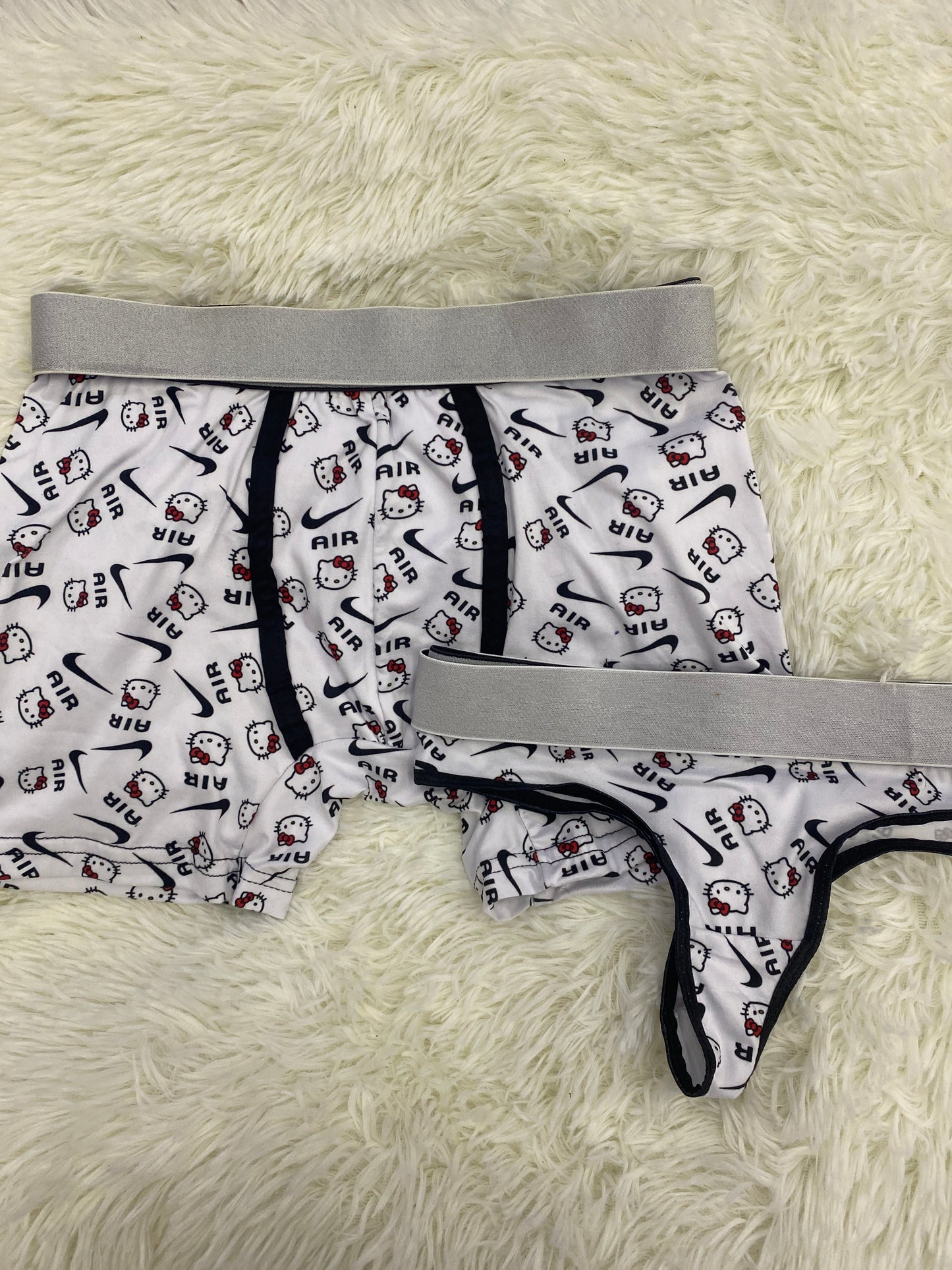 Hello kitty nike blanco duo tanga