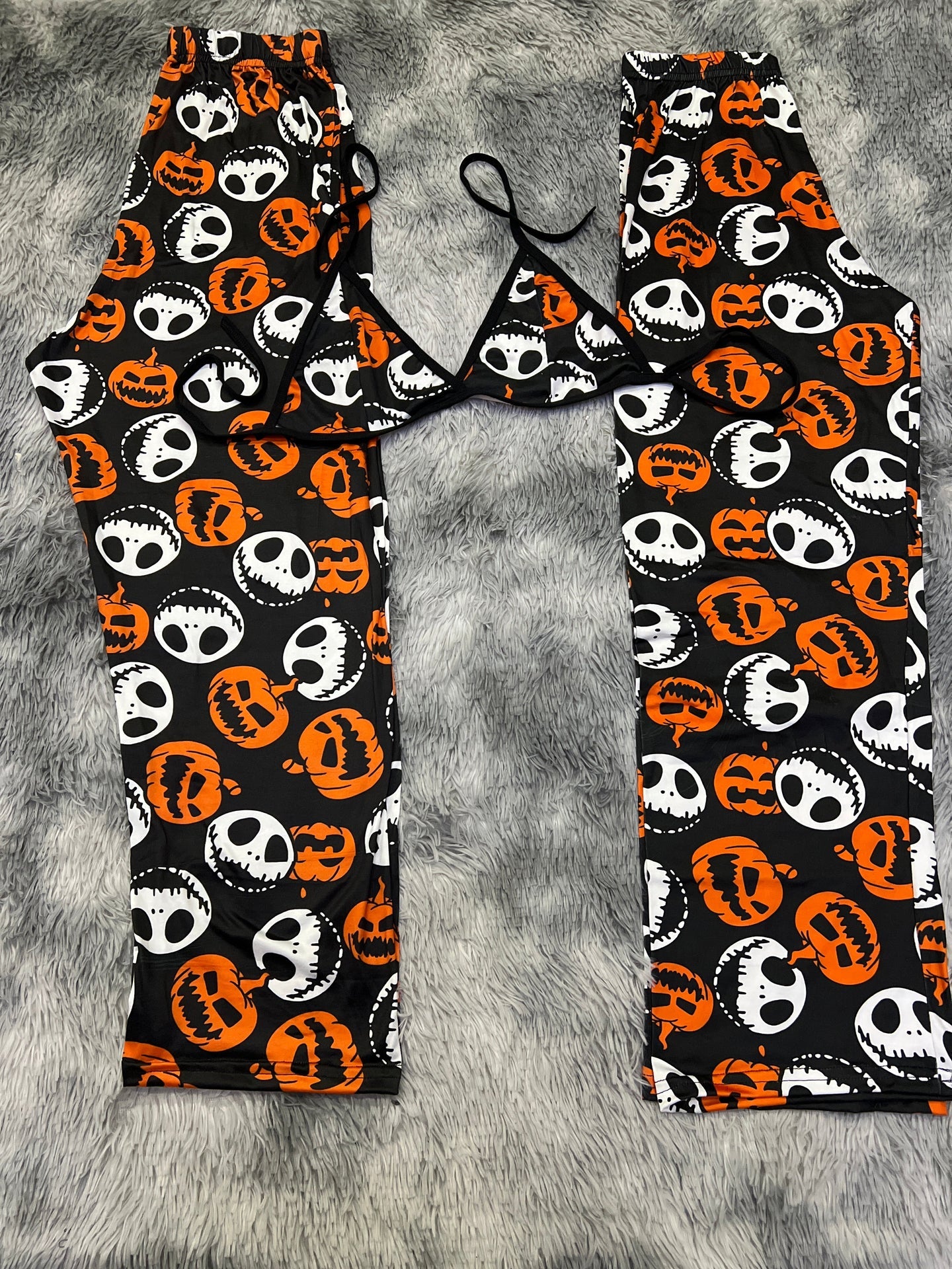 Jack calabaza duo de pijama afelpada