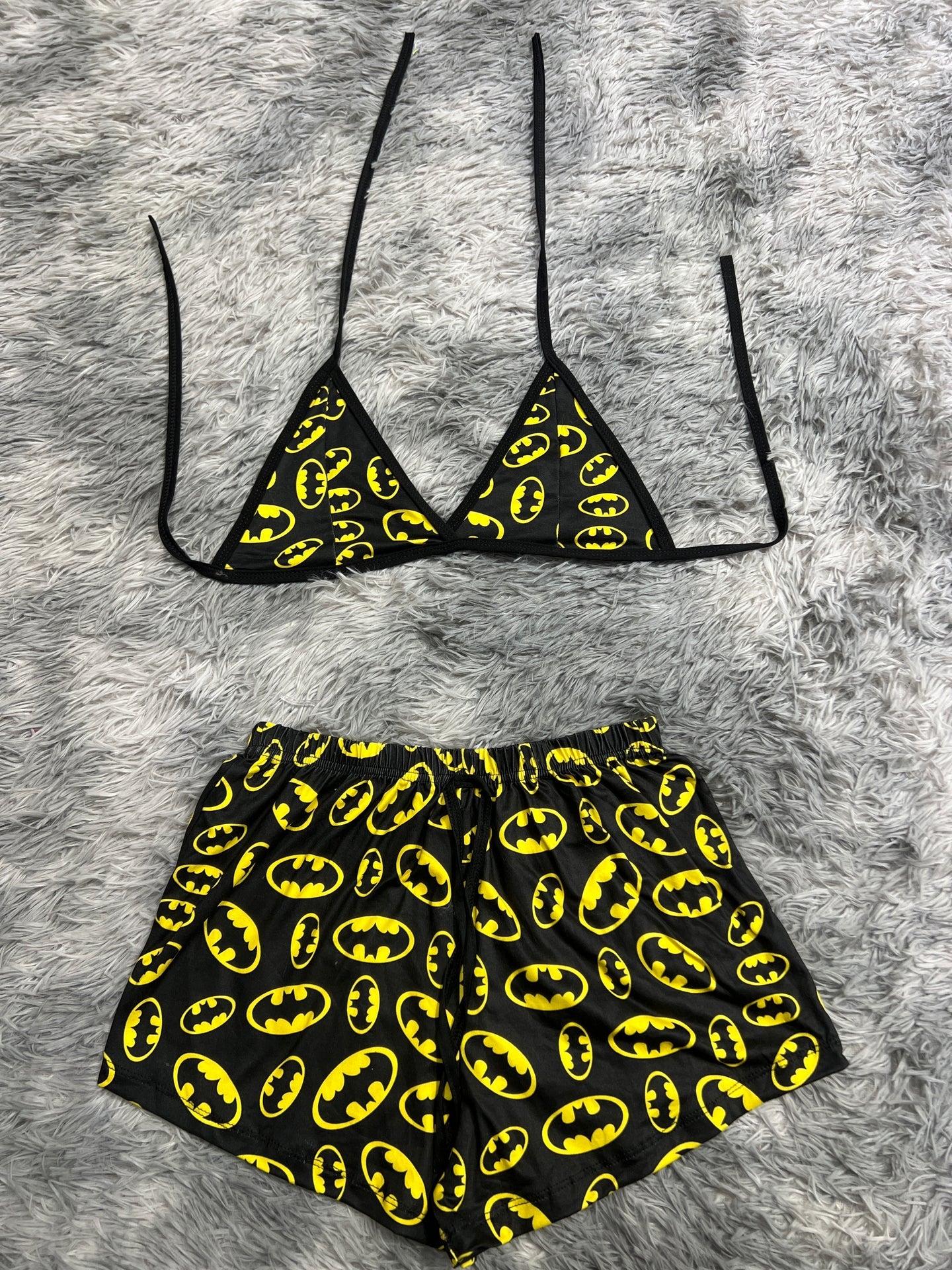 batman Top con short unitalla de brush
