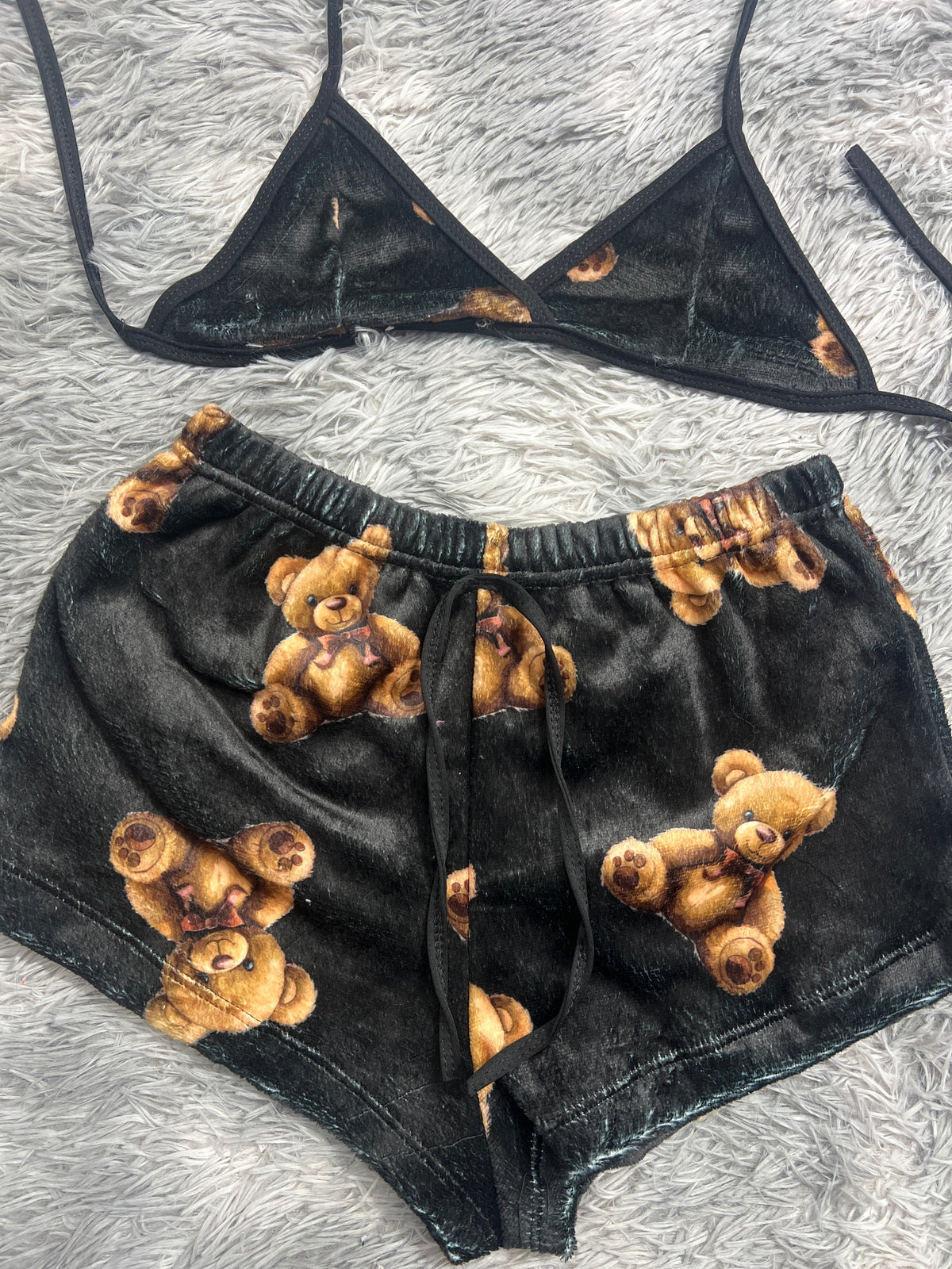 Osos (copia) Top Con Short Unitalla De Afelpado