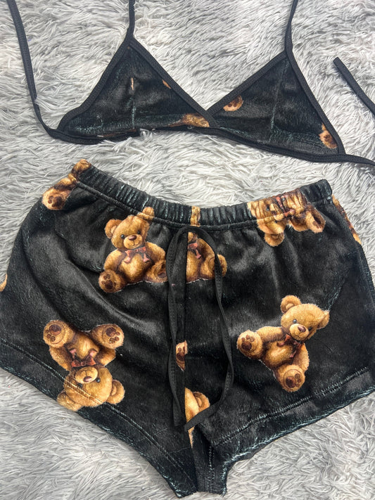 Osos Top con short Unitalla de afelpado (copia)