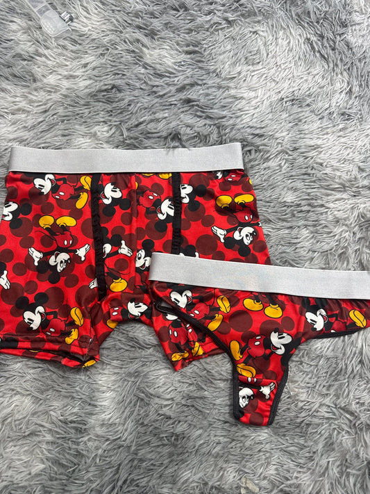 Mickey Mouse duo Unitalla con tanga