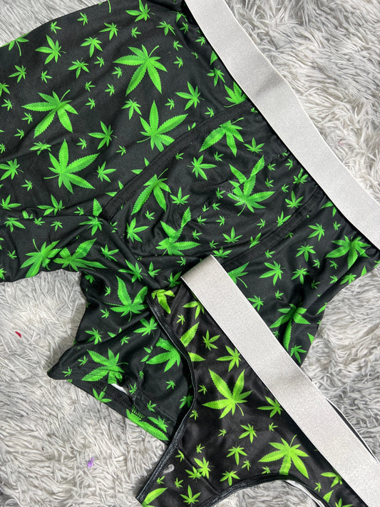 Tanga Xl Planta Verde Duo