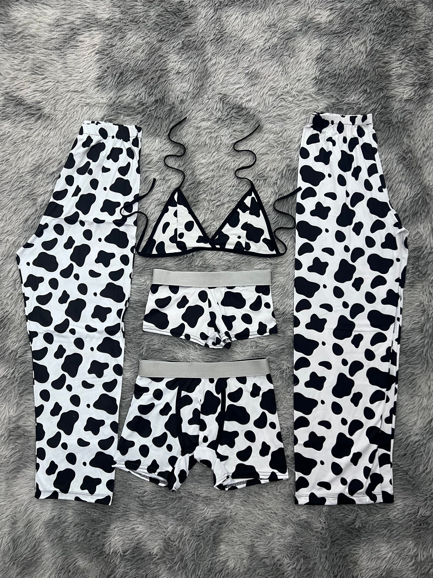 vaca pijama 5 piezas
